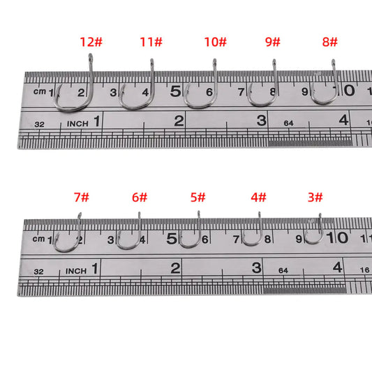 Outdoor Fishing Gear - Ise Fishing Hooks with Box (500 pcs)