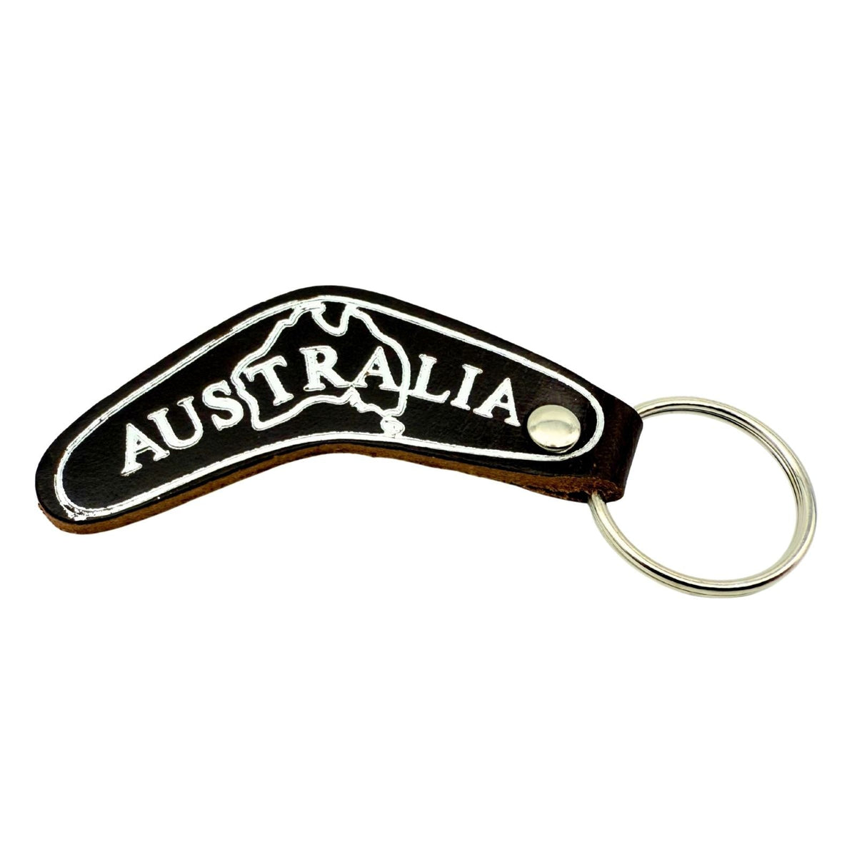 Jacaru 6418 Key Ring Boomerang Shape - Australia