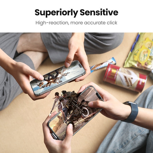 UGREEN 20337 2.5D Full Cover HD Screen Tempered Protective Film for iPhone 12/6.1" Twin Pack