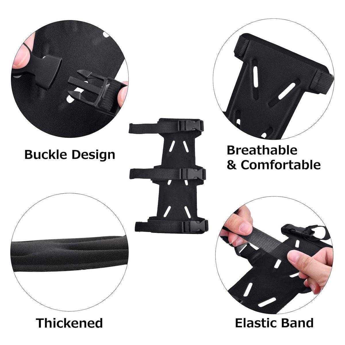 2X Archery Arm Guard Finger Guard Protective Gear For Practice Openwork