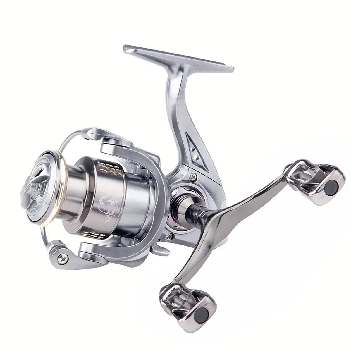 Double Handle Fishing Reel High-Speed Spinning Reel for Freshwater Saltwater - SW1500S