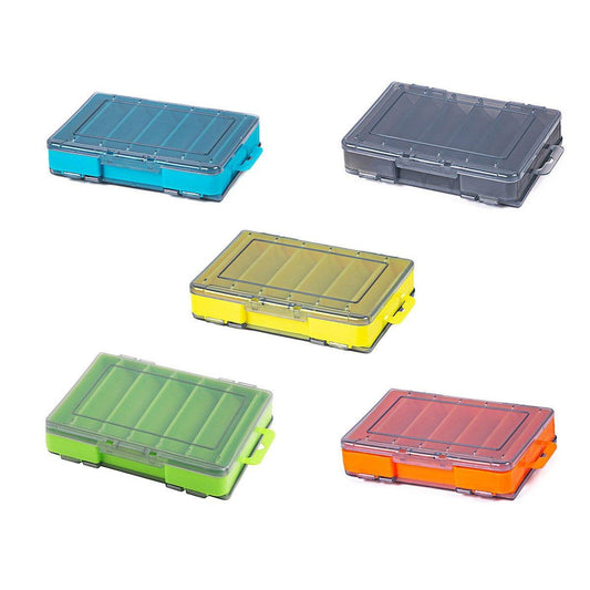 Multifunctional Fishing Bait Storage Box Accessories Gear Organizer Tool Box - Orange-L