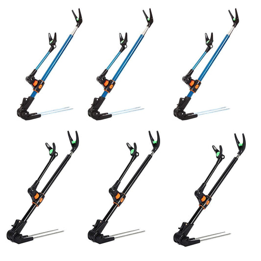 Bracket Fishing Rod Holder Multi Functional Rod Stand for Fishing and Outdoors - Black-240cm