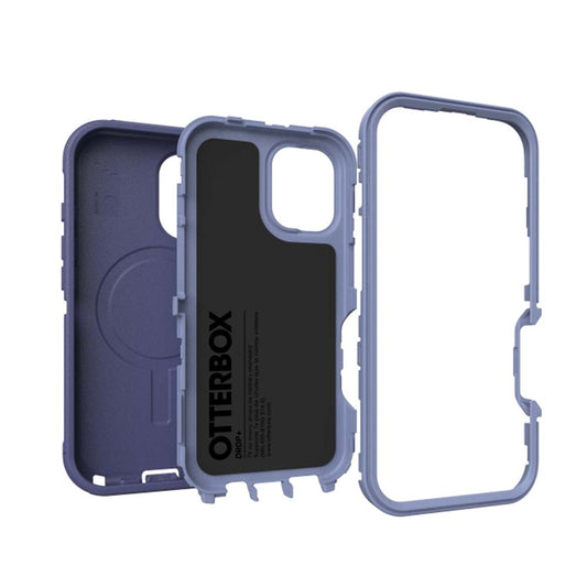 OtterBox Defender MagSafe Back Case for iPhone 16 - Purple