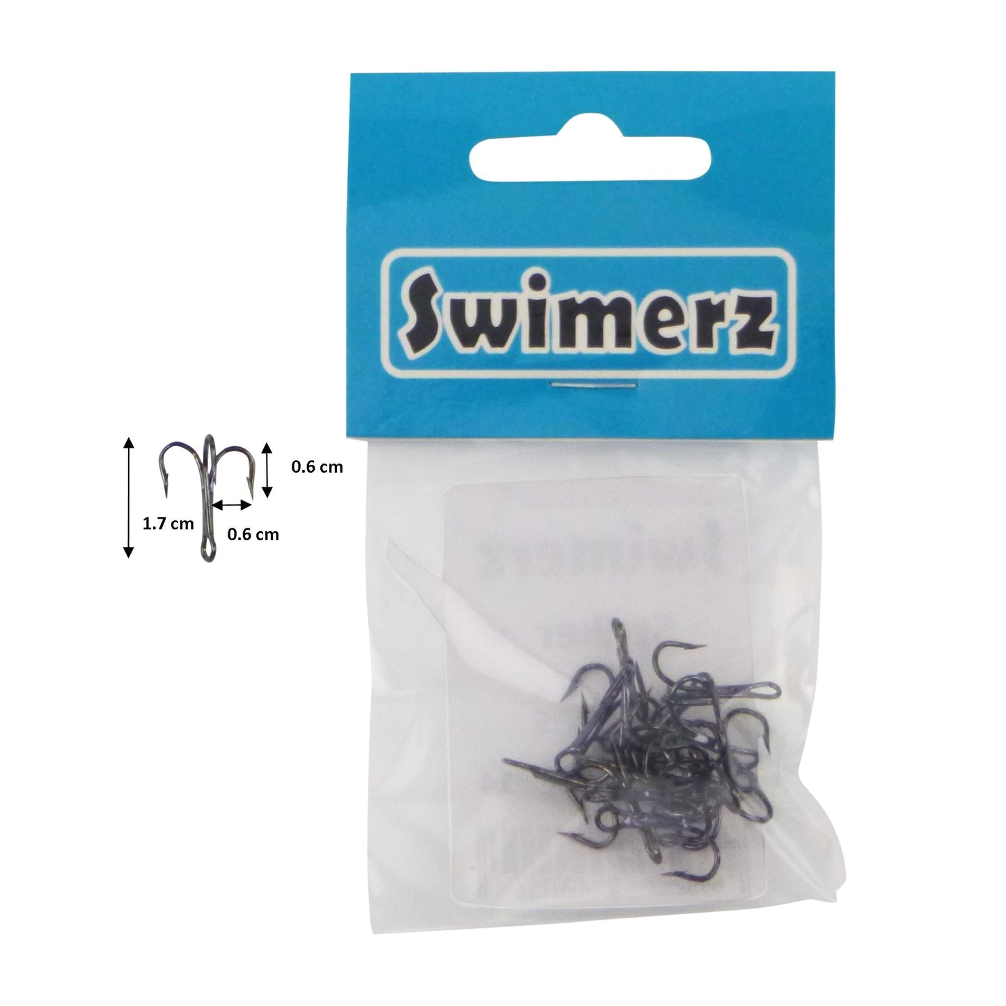 Swimerz Striker Trebles Size 8, 14 Pack