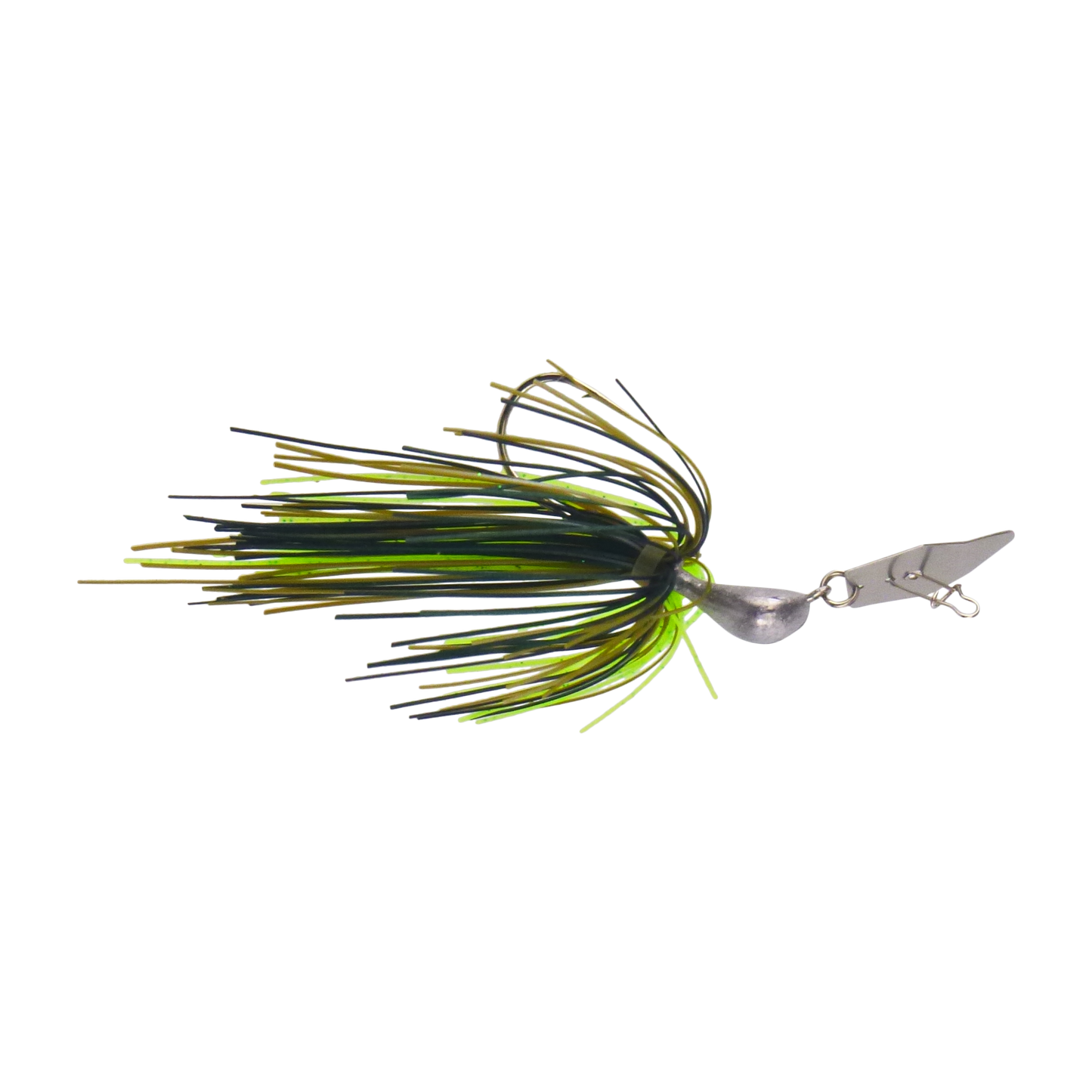 Dekoi 14gm Bladed Swim Jig, Chatterbait, Tree Frog, 2 pack