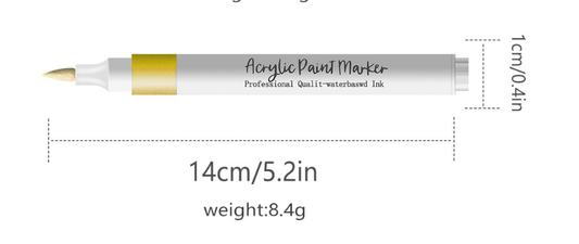 60 Color Acrylic Marker Pens for Kids - Washable Drawing and Doodling Set for Creative Art