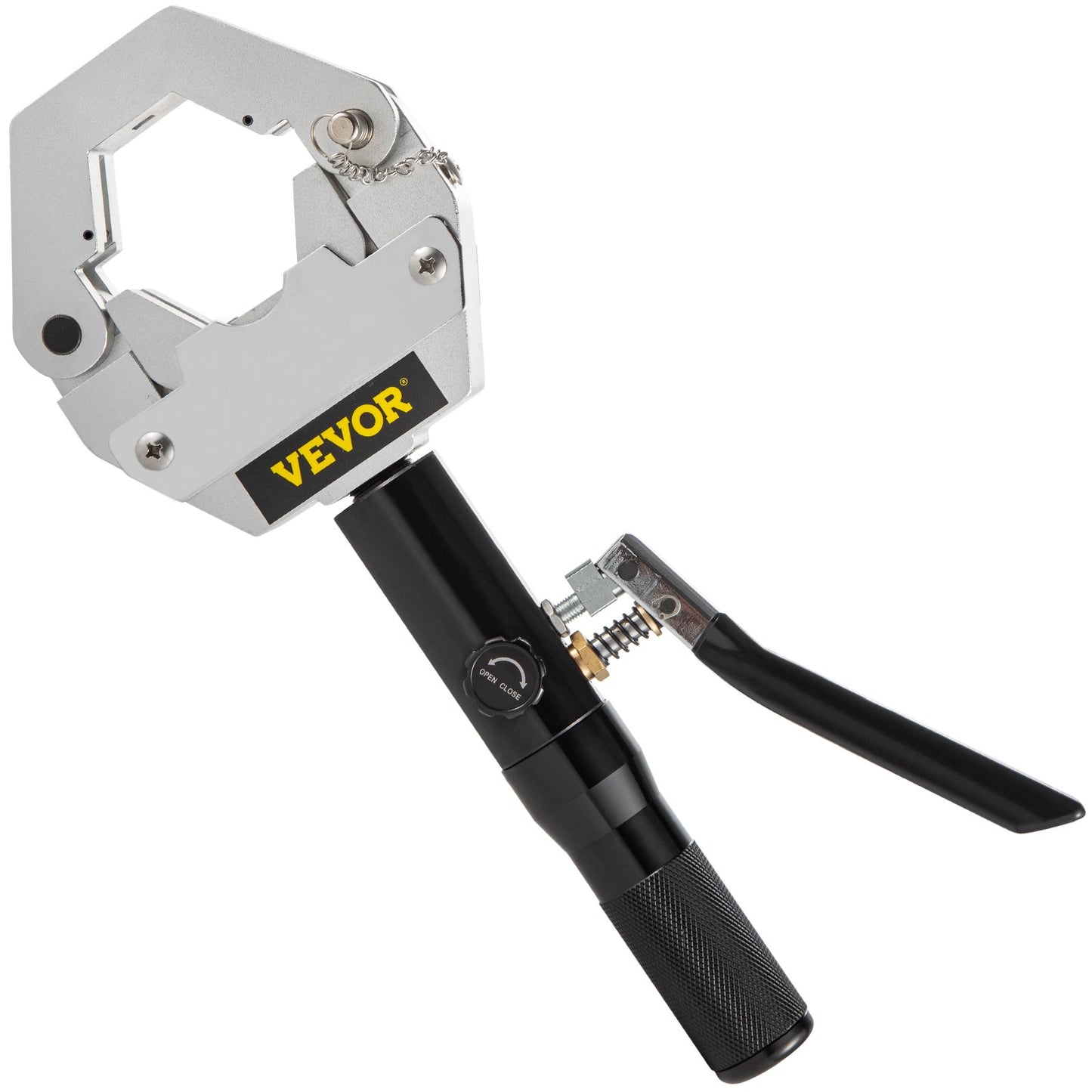 VEVOR Hydraulic Hose Crimper Hydra-Krimp 71500,Manual AC Hose Crimper Kit Air Conditioning Repaire Handheld,Hydraulic Hose Crimping Tool with 7 Die Set, for Barbed and Beaded Hose Fittings