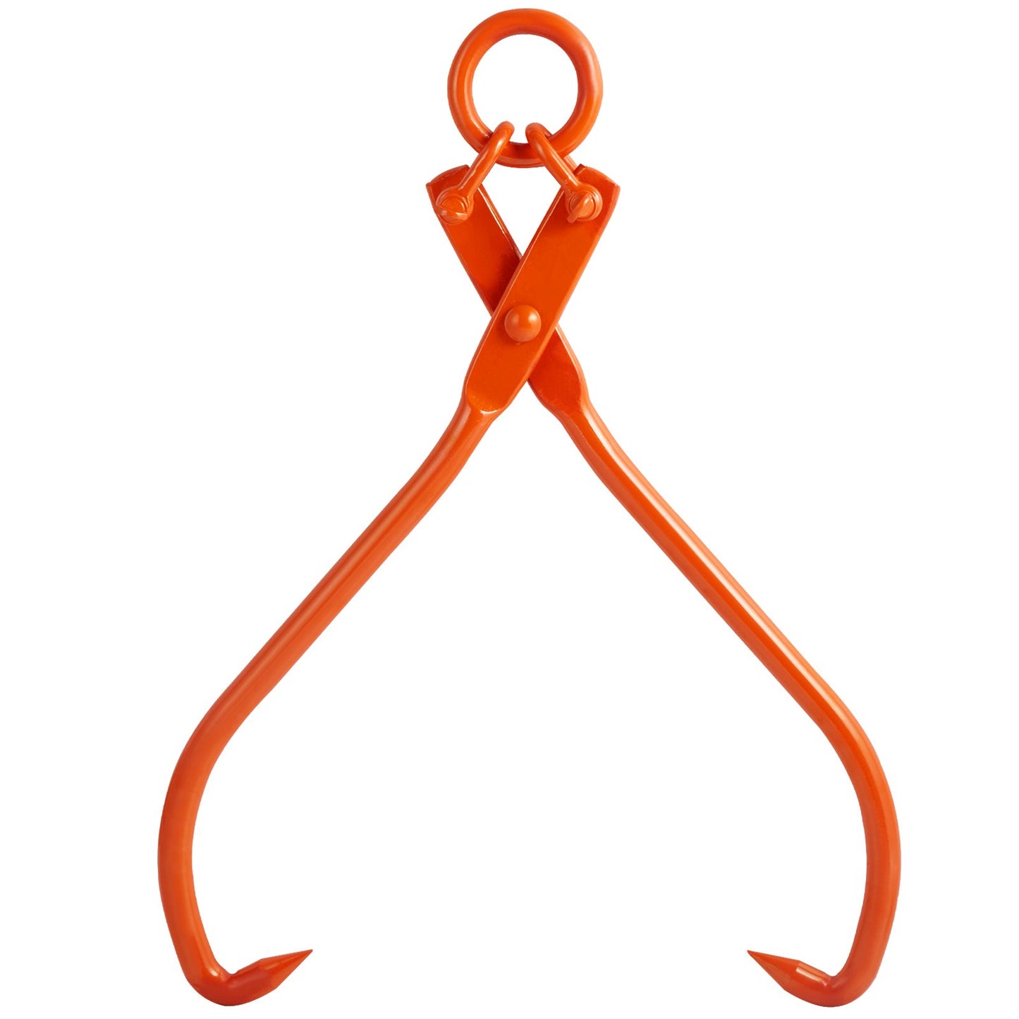 VEVOR Log Skidding Tongs, 81.3cm 2 Claw Log Lifting Tongs, Heavy Duty Steel Lumber Skidding Tongs, 700 kg Loading Capacity, Log Lifting, Handling, Dragging & Carrying Tool