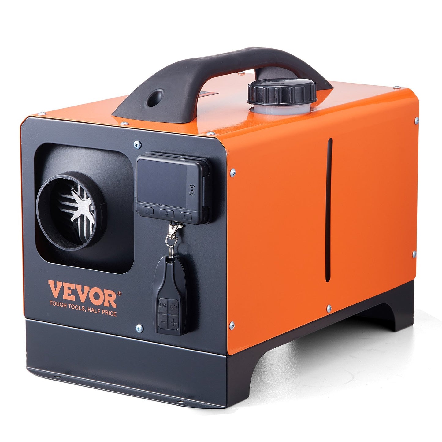 VEVOR Diesel Air Heater, 12V 8KW All-on-one Diesel Heater with Remote Control and LCD Display, 5L Fuel Tank Portable Diesel Parking Heater, Rapid Heating for RV Trailer Camper Van Boat And Indoors