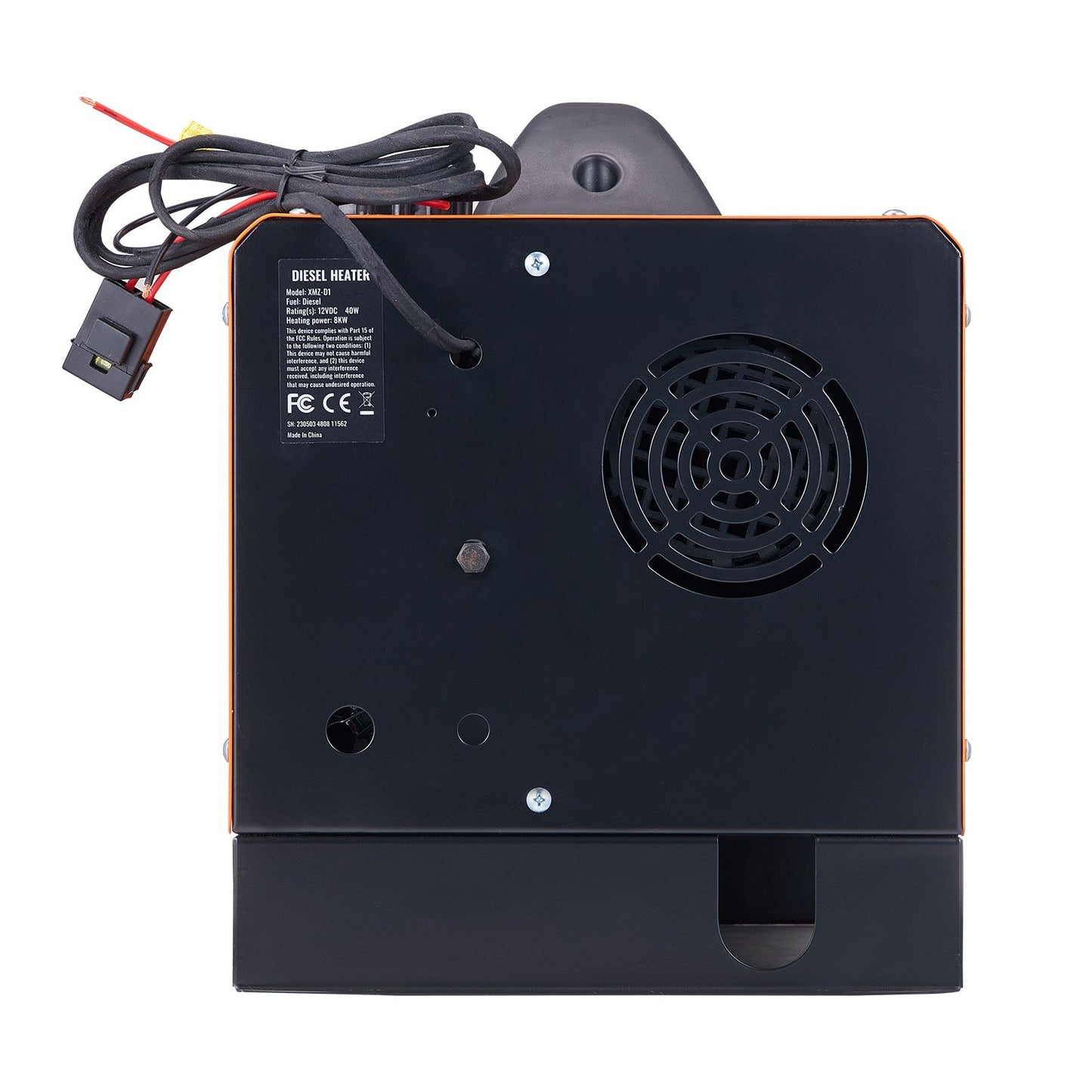 VEVOR Diesel Air Heater, 12V 8KW All-on-one Diesel Heater with Remote Control and LCD Display, 5L Fuel Tank Portable Diesel Parking Heater, Rapid Heating for RV Trailer Camper Van Boat And Indoors