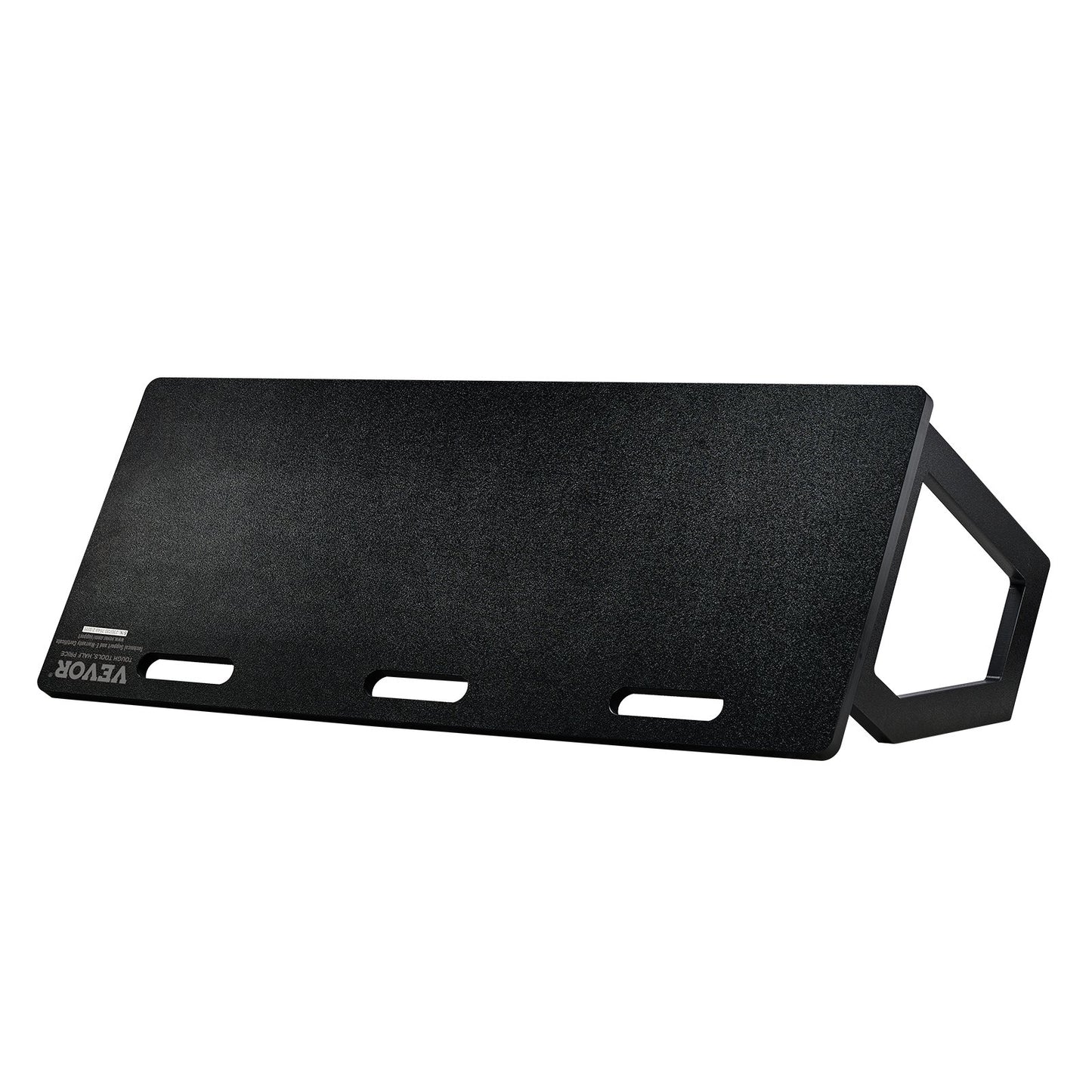 VEVOR Soccer Rebounder Board, 115x45 cm Portable Soccer Wall with 2 Angles Rebound, Foldable HDPE Kickback Rebound Board, Soccer Training Equipment for Kids and Adults, Passing & Shooting Practice