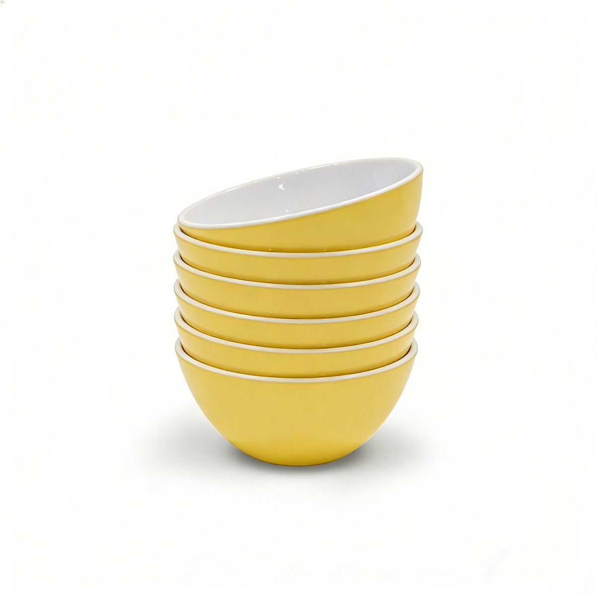 Set of 6pcs 14.5CM Melamine Bowls Set, Melamine Cereal/Soup/Salad Bowls
