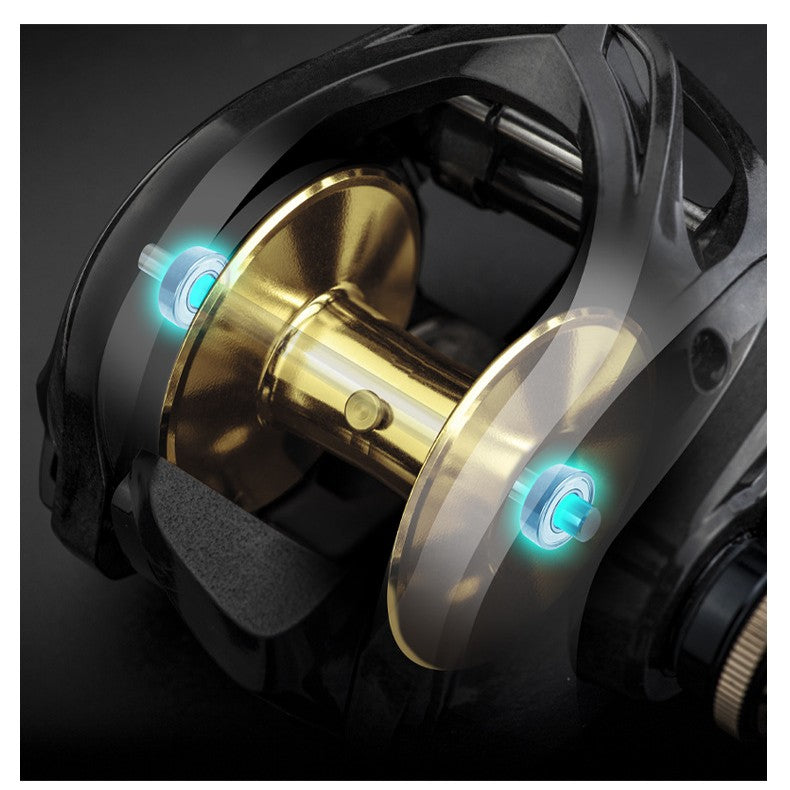 Carbon Rocker Wheel Fishing Gears -fishing reel baitcaster