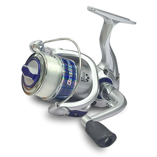 Dingbear Fishing Reel - Entry Level Fishing Reel Pre-installed with 8#-100m Fishing Line Suitable for Coarse Match Lake River(S7000)