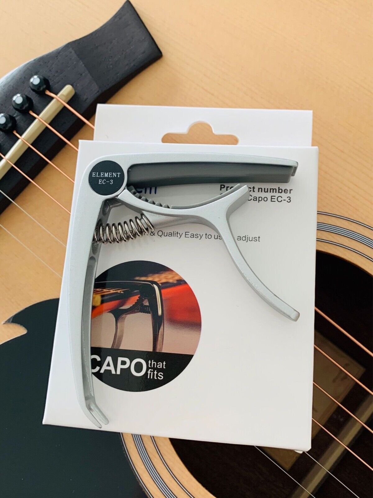 Alloy Guitar Capo Quick Change Release Trigger Clamp for Guitar Ukulele Bass