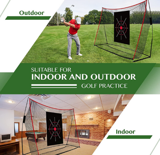 300x213cm Golf Practice Net with Target Cloth