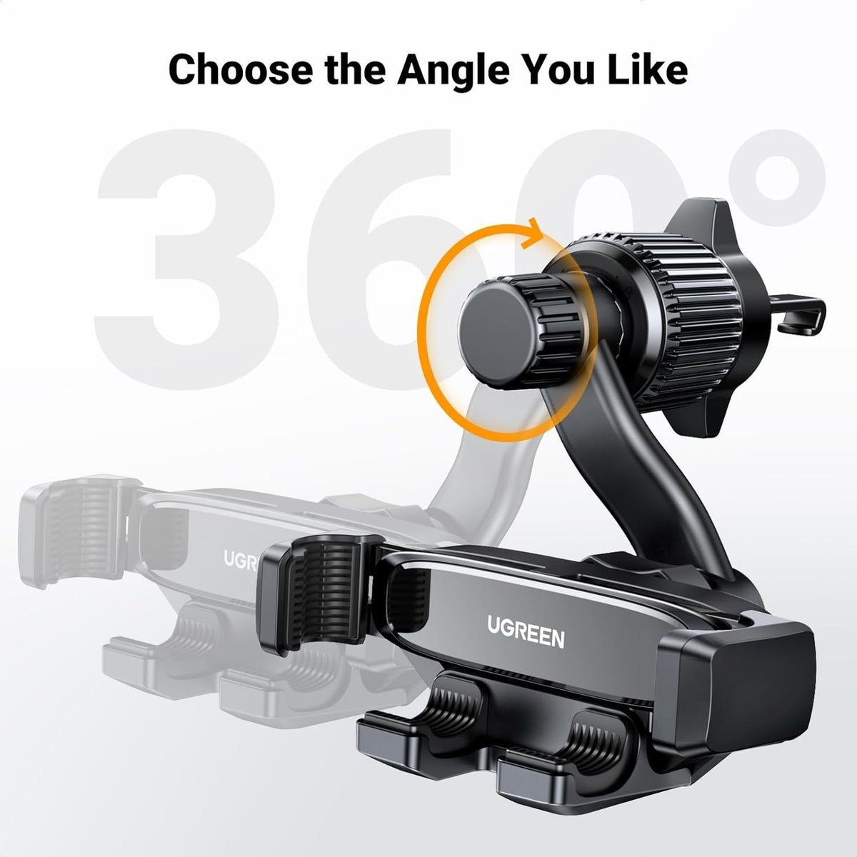 Car Phone Holder Vent Mount for iPhone Samsung 4.7-7.2" Smartphone
