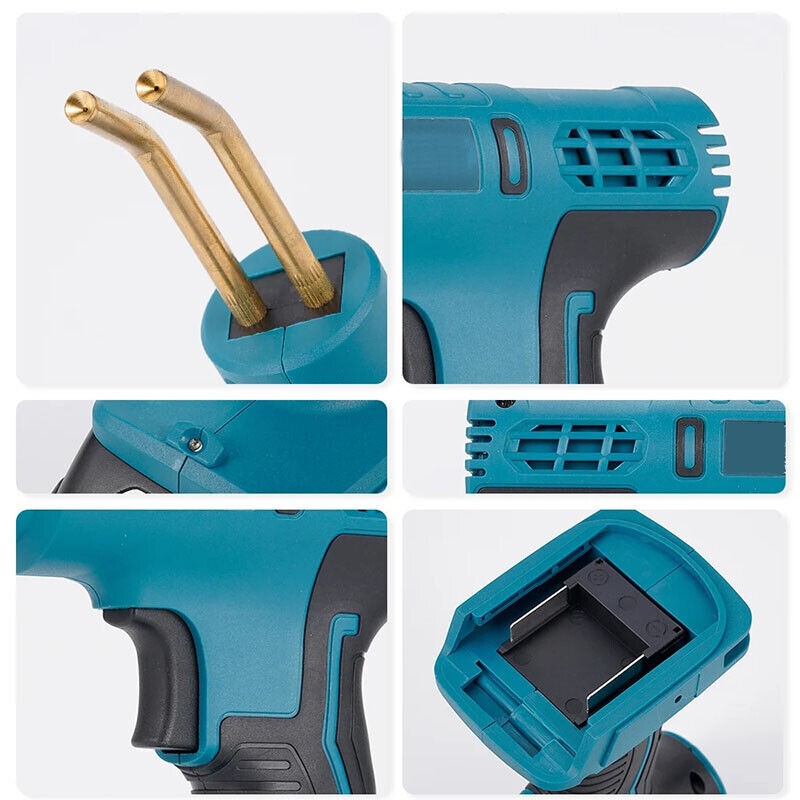 (No Battery) Plastic Welder Garage Tool Hot Stapler Bumper Fit Makita 18V Battery