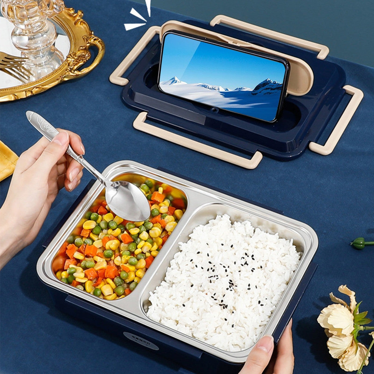 Electric Heated Lunch Box 12V/24V/240V