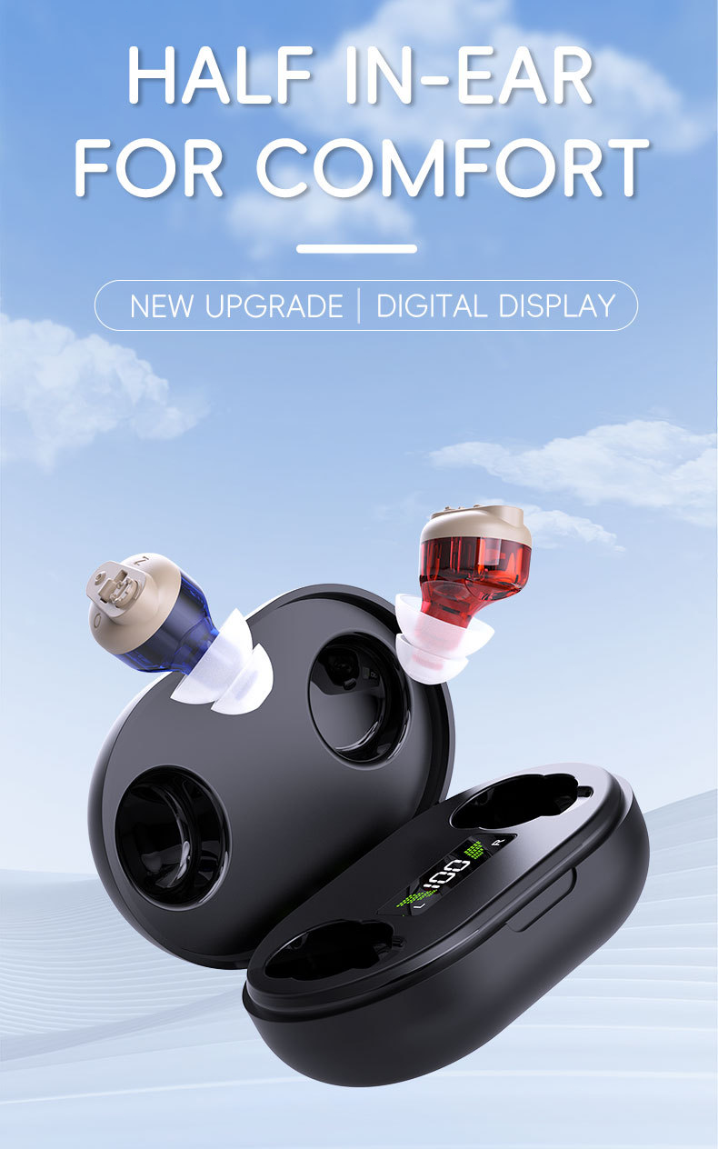 Hearing Aids for Seniors with Noise Cancelling and Volume Control