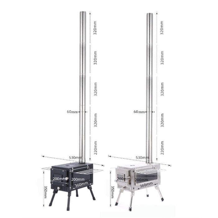 Outdoor Camping Wood Fire Stove for Camping Hiking