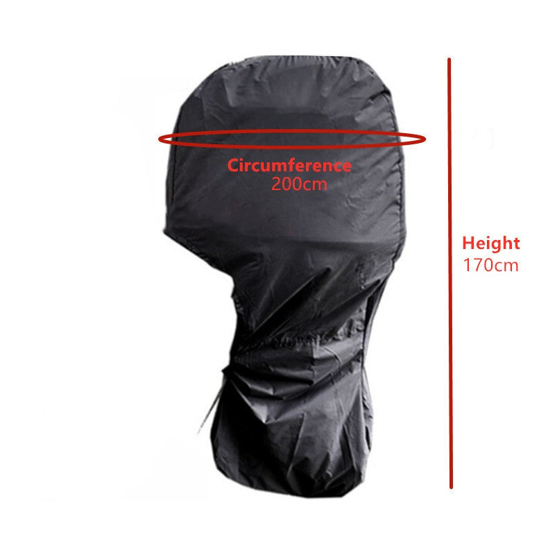 60-100HP Full Outboard Boat Motor Engine Cover UV Sun Dust Rain Protection