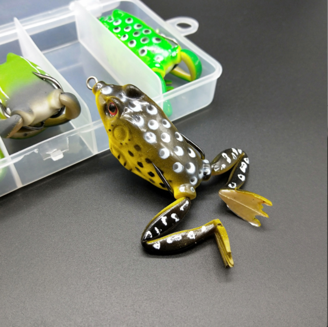 Tossing Lure Soft Leg No Modification Snakehead Special Killing Fishing Black King Floating Box