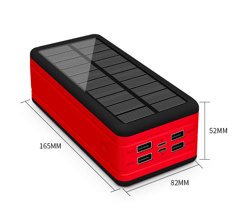 Large Capacity Solar Wireless Power Bank