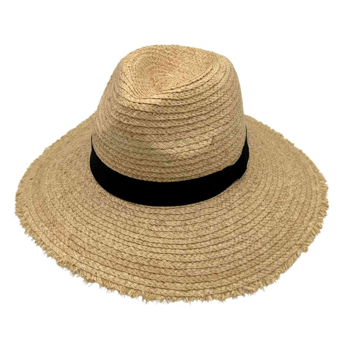 Jacaru 1814 Raffia Straw Wide Brim