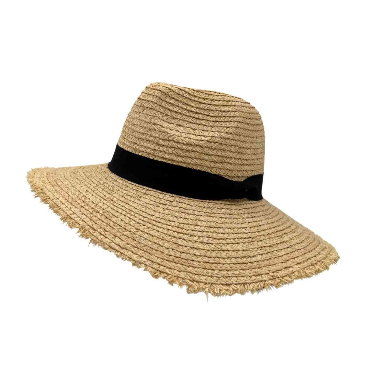 Jacaru 1814 Raffia Straw Wide Brim