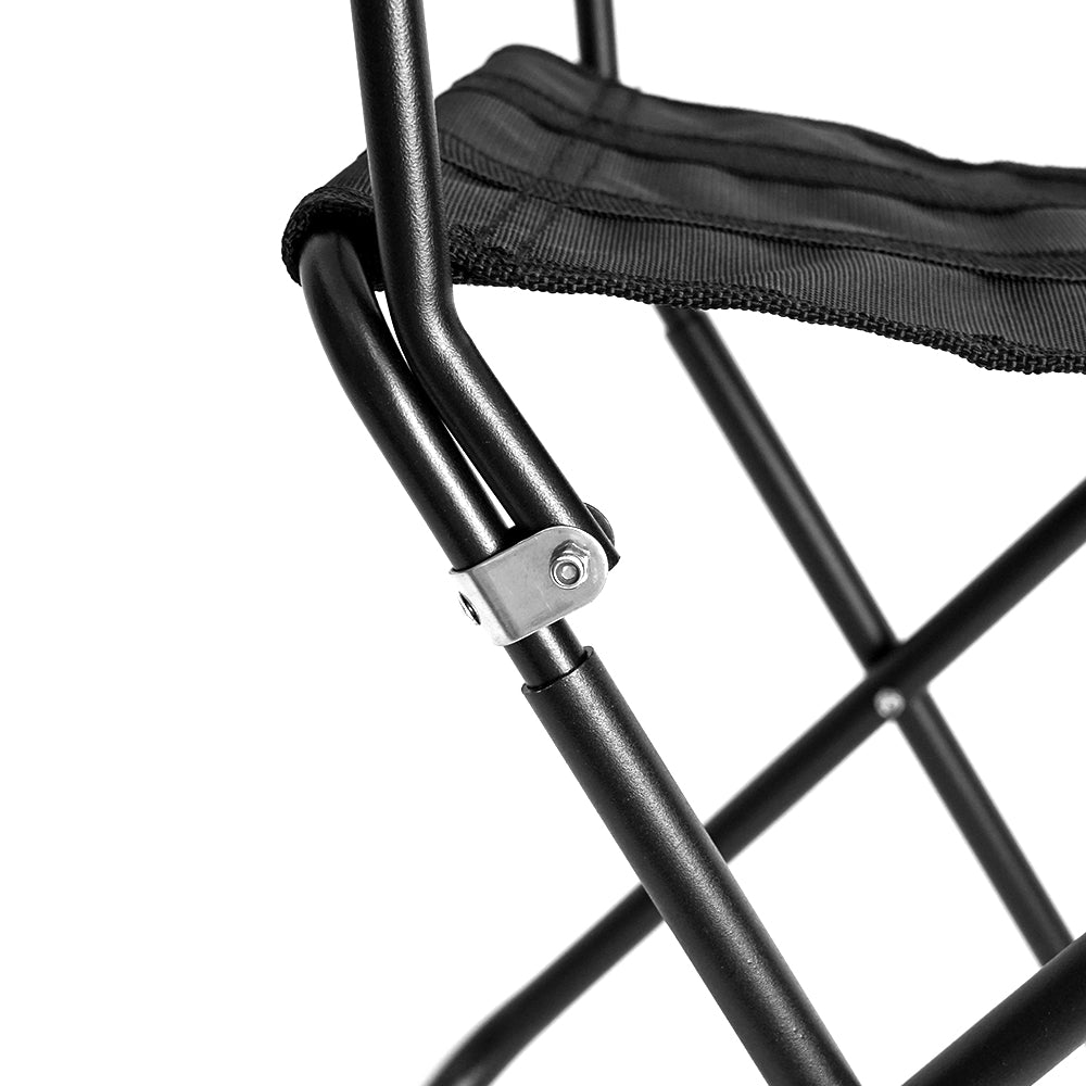 HYPERANGER Aluminum Portable Folding Camp Chair-Black_3