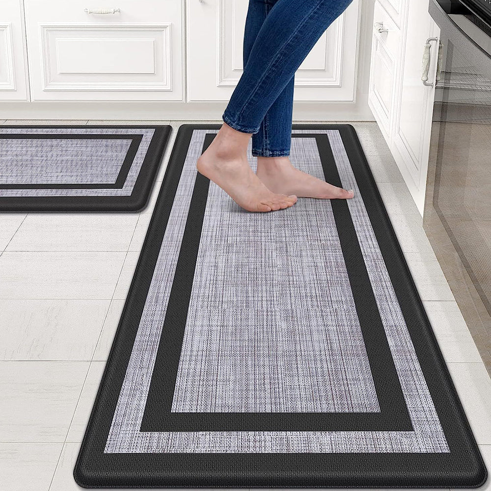 COMFEYA 2 Pack Non-Skid Waterproof Kitchen Mat_0