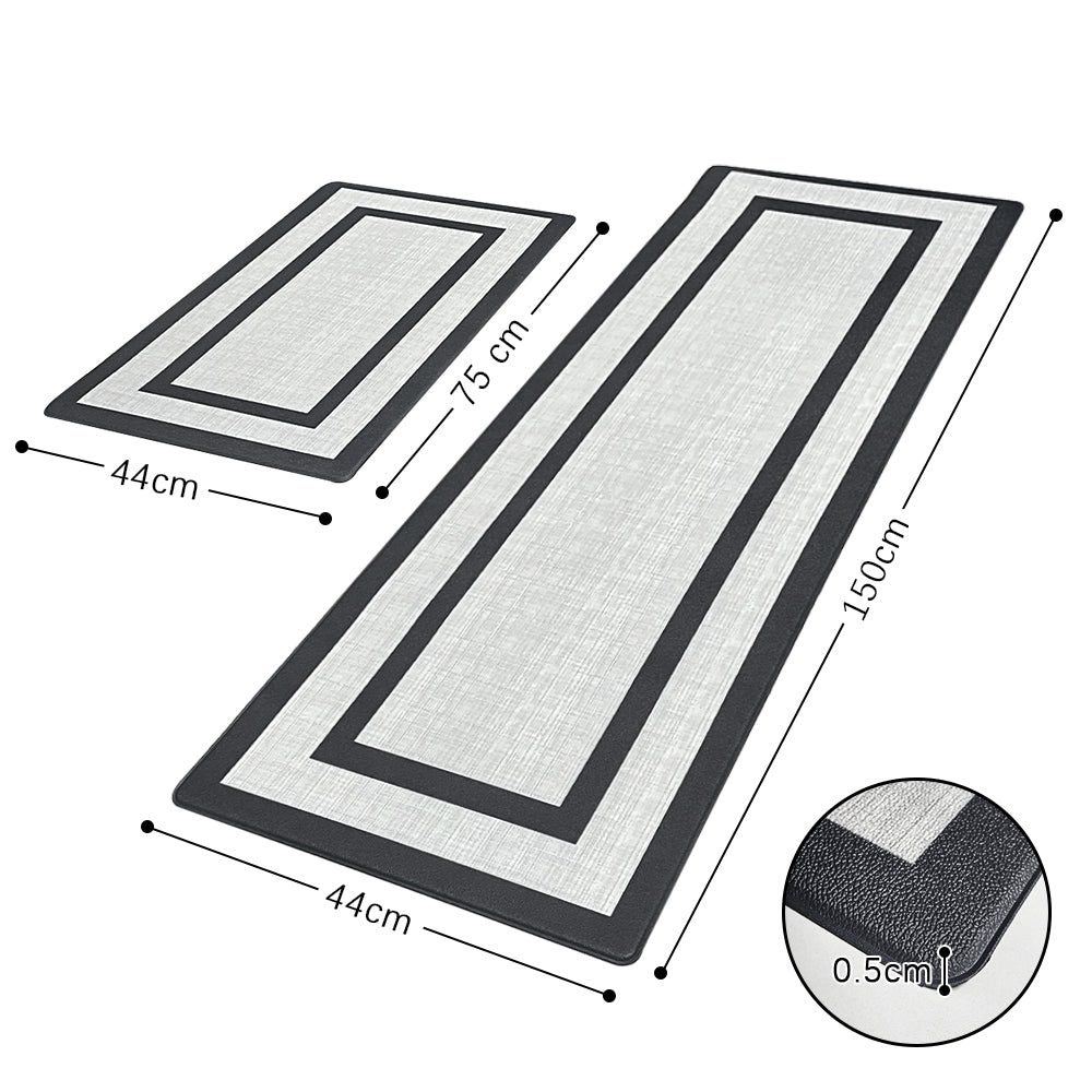 COMFEYA 2 Pack Non-Skid Waterproof Kitchen Mat_4