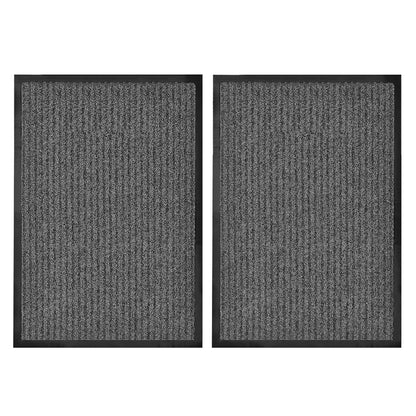 COMFEYA 2 Pack Front Door Mat Indoor Outdoor Entryway Welcome Mats_7