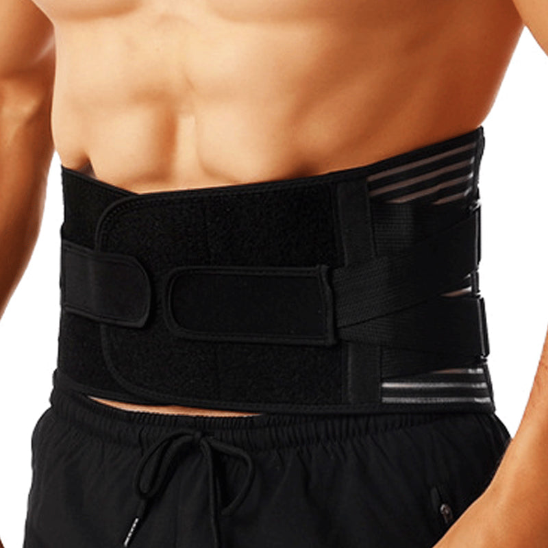 Breathable and Stretchable Pain Relief Lower Back Posture Support Braces_4