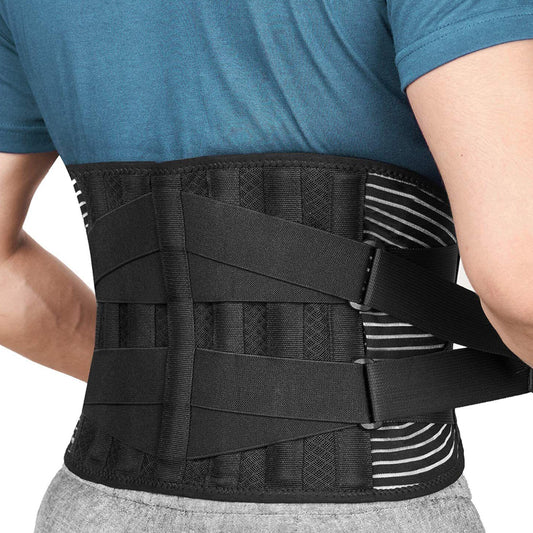 Breathable and Stretchable Pain Relief Lower Back Posture Support Braces_0