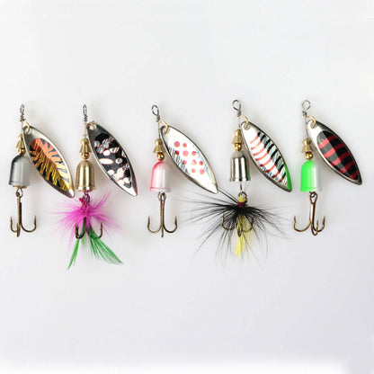 10 Luya Bait Set Rotating Sequins Celta-type fishing lures