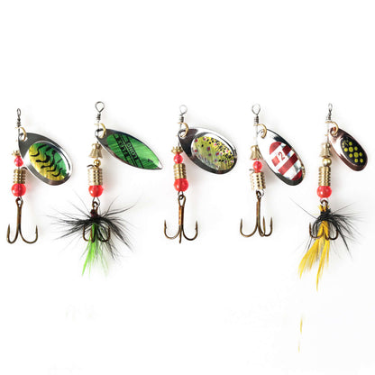 10 Luya Bait Set Rotating Sequins Celta-type fishing lures