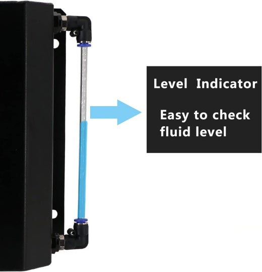 Coolant Overflow Tank 2L Aluminum Universal Radiator Overflow Tank