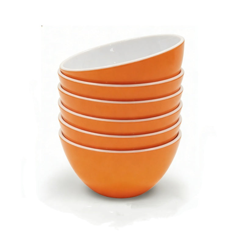 Set of 6pcs 14.5CM Melamine Bowls Set, Melamine Cereal/Soup/Salad Bowls