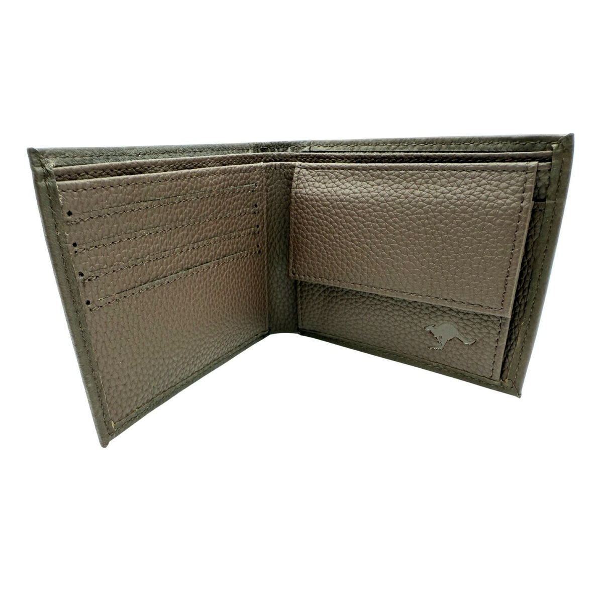 Jacaru 5787 Kangaroo Leather Coin Wallet