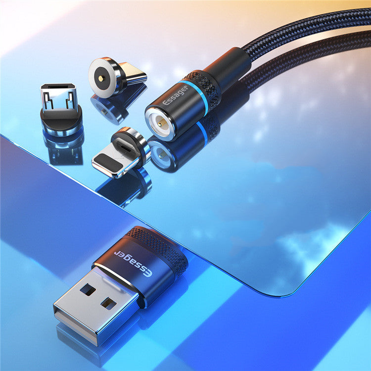 Aluminum Alloy Three-in-one Magnetic Data Cable