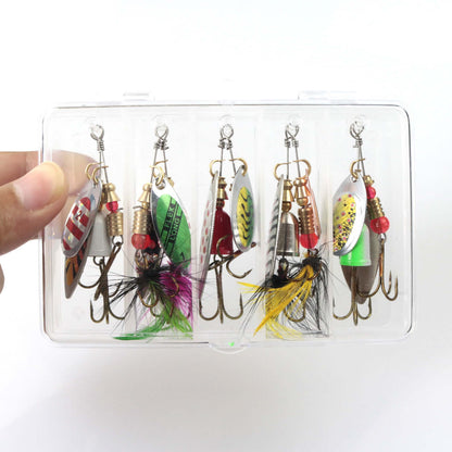 10 Luya Bait Set Rotating Sequins Celta-type fishing lures