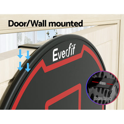 Everfit 38" Basketball Hoop Backboard Door Wall Mounted Ring Net Sports Kids