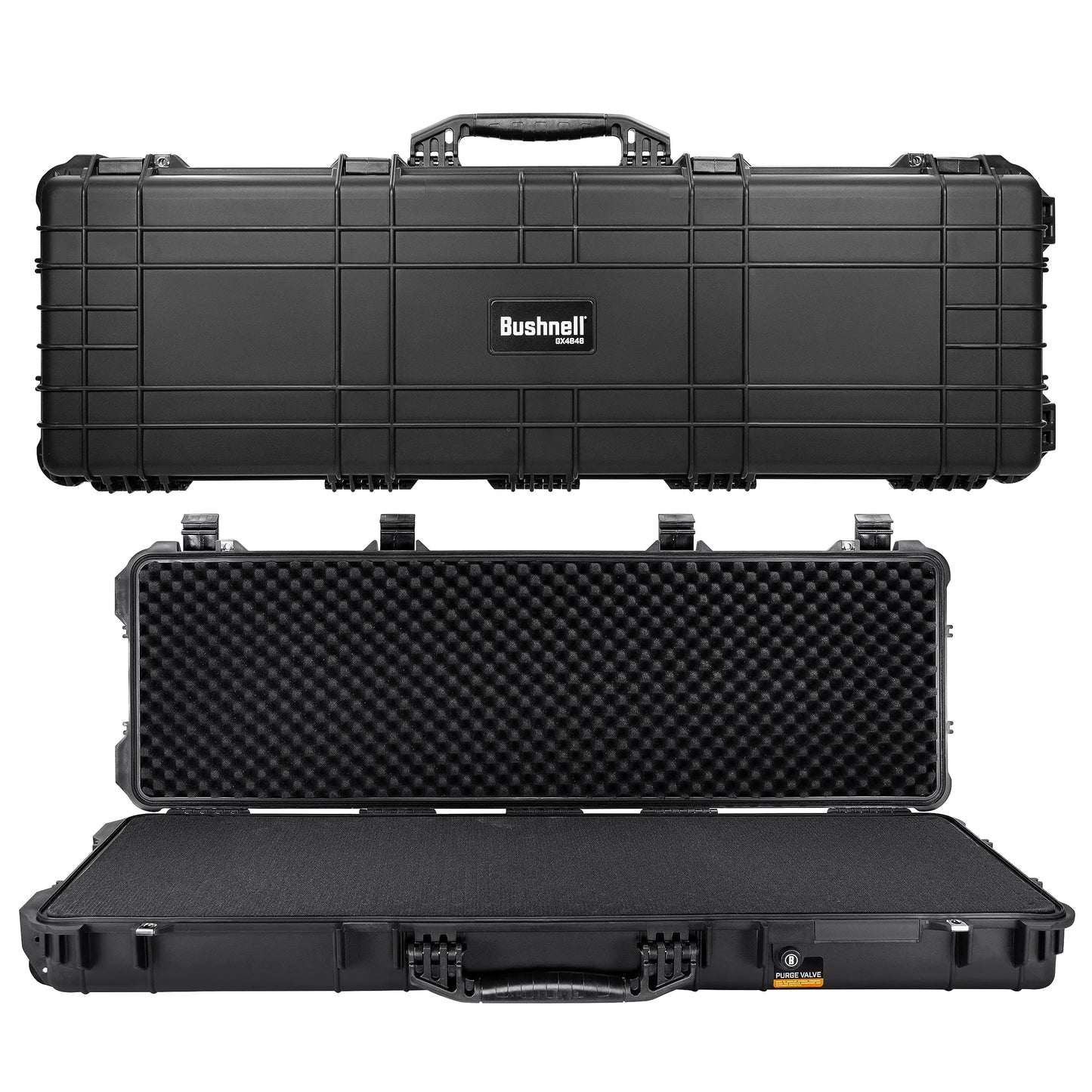 Bushnell 38 Inch Large Hard Rifle Case Waterproof Shock Proof and TSA Ready (Black)