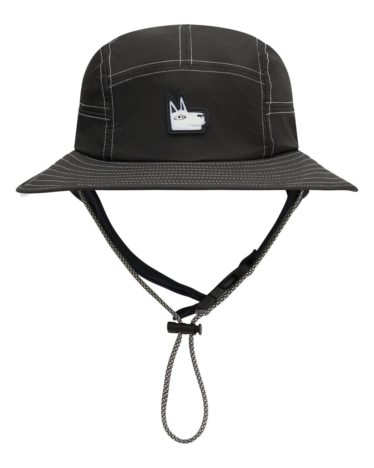Black Wide Brim Surf Hat UPF 50+