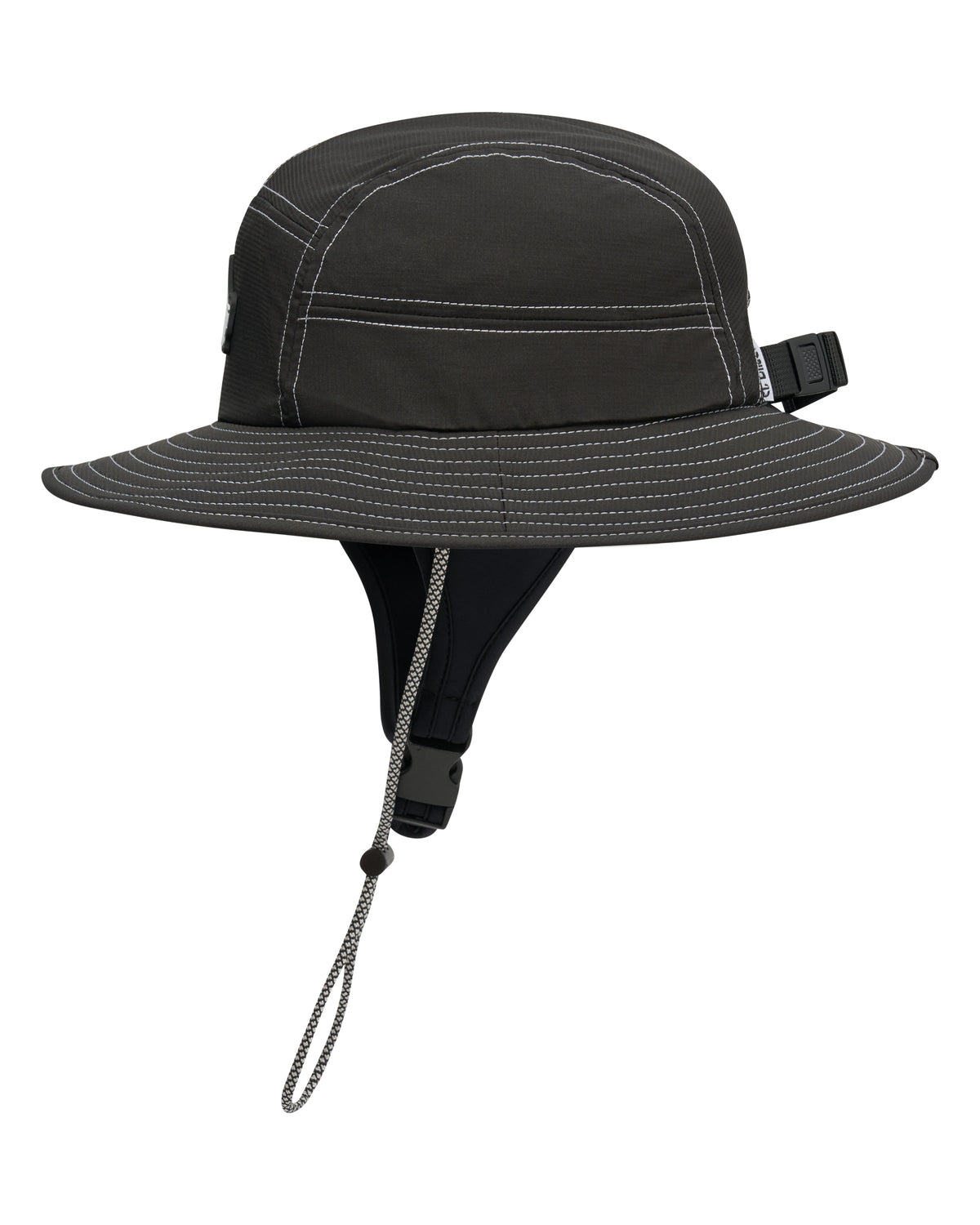 Black Wide Brim Surf Hat UPF 50+