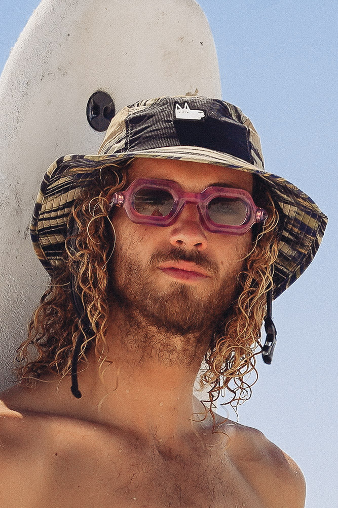 Camo Wide Brim Surf Hat UPF 50+