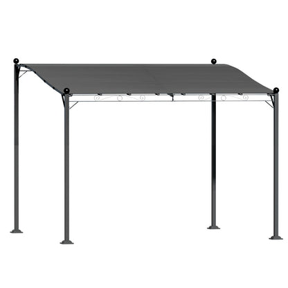 Instahut Gazebo Marquee 3m Outdoor Event Wedding Tent Camping Party Shade Iron Art Canopy Grey